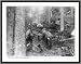 Historic Print (L): [Alaska]: Dyea Trail blocked by falling horse