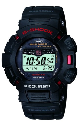 Casio Mens G-Shock Gulfman Atomic Solar Rally Watch #GW9010-1