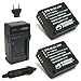 Wasabi Power Battery (2-Pack) and Charger for Panasonic DMW-BLE9, DMW-BLG10 and Panasonic Lumix DMC-GF3, DMC-GF5, DMC-GF6, DMC-GX7