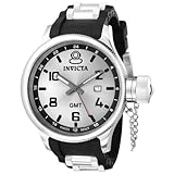 Invicta Men's 6612 Signature Collection GMT Black Rubber Watch