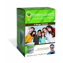 TeenSavers Home Drug Test Kit for 5 Drugs of Abuse - Parental Support Guide, 24/7 Support, and Free Lab Confirmation