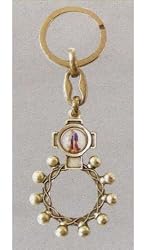 Finger Rosary Key Chain - Our Lady of Grace - MADE IN ITALY