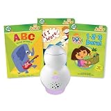 LeapFrog Tag Junior Book PAL Value Pack, PURPLE Tag Jr Plus Three Board Books - 123 Dora, ABC Animal Orchestra, If I Were....