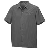 Columbia Men's Security Check Ii Short Sleeve Shirt,Black,XX-Large