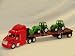 New Ray Die-Cast Truck Replica - Peterbilt Pneumatic Dry Bulk Trailer, 1:32 Scale, Model# 13863