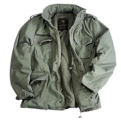 M65 VF59, XXL, sage green, Alpha Industries Field Jacket, 100% Baumwolle