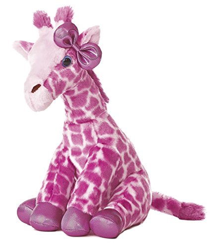 Aurora World Girlz Nation Pink Giraffe Plush, 12
