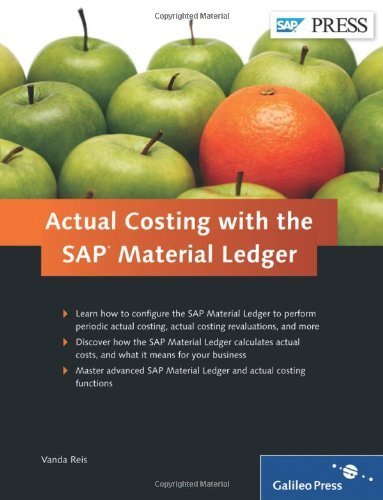 Actual Costing with the SAP Material Ledger 1st (first) Edition by Reis, Vanda published by SAP Press (2011)