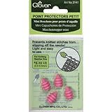 Point Protector Petit for Needle Sizes 0-10-1/2 Pink 2 Pair