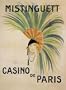 MISTINGUETT FRENCH SINGER ACTRESS CASINO DE PARIS VINTAGE POSTER REPRO
