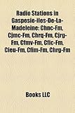 Radio Stations in Gasp‚sie-Œles-de-la-madeleine-