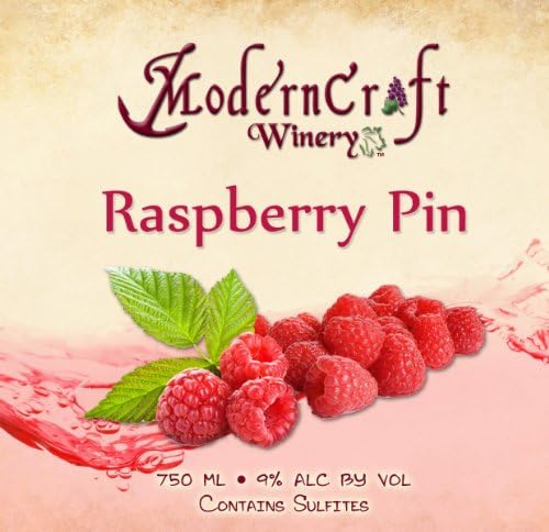 NV Modern Craft Winery Raspberry Pin Fruit Wine 750 mL