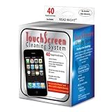 Touch Screen Cleaner,40 Pre-moistened/40 Lint-free Wipes