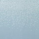 Raindrops Bumper in Aqua