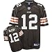 Colt McCoy Jersey: Reebok Brown #12 Cleveland Browns Replica Jersey - X-Large