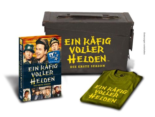 Ein Kaefig voller Helden Staffel 1 in Munitionskiste mit T-Shirt - exklusiv bei Amazon.de (limitiert auf 2500 Stueck)