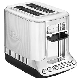 Tefal King Size Toaster TT890015, 2 Slice, Stainless Steel