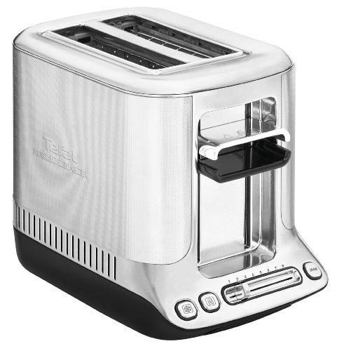 Tefal King Size Toaster TT890015, 2 Slice, Stainless Steel