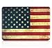 PLEMO Ultra Slim Rubberized Hard Snap-On Case Shell Cover for 13'' MacBook Pro (Model A1278) Laptop Computer, American Flag