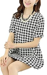 Summer Short Plaid Print  Dress