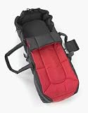 Classic Elite Series Soft Pram (Black / Red) from The Baby Jogger