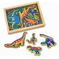 Melissa & Doug Magnetic Wooden Dinosaurs