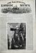 1858 FINE ART PRINT LAST WELSH BARD MAN HARP EISTEDDFOD