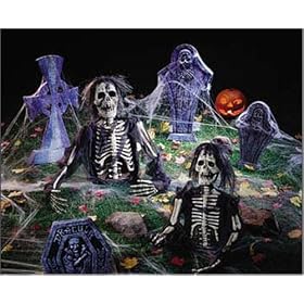 Skeleton Ground Breaker Halloween Prop Graveyard Ghoul