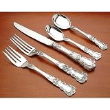 Gorham Buttercup 5-Piece Sterling Silver Flatware Dinner Set, Service for 1