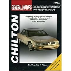 GM Electra/Park Avenue/Ninety-Eight, 1990-93 (Chilton's Total Car Care Repair Manuals)