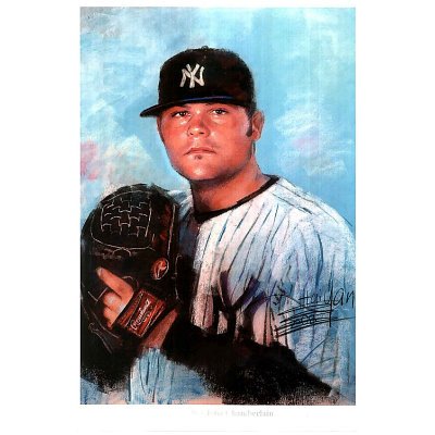 (11x17) New York Yankees (Joba Chamberlain) Sports Poster Print