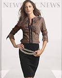 Velvet pencil skirt