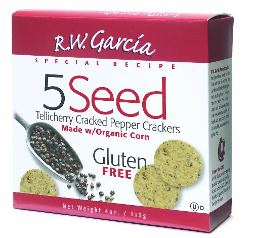 R. W. Garcia 5 Seed Crackers Tellicherry cracked 
