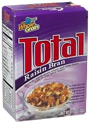 General Mills Total Raisin Bran Cereal, 0.187-Ounce Single Packs (Pack of 70)