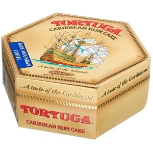 Tortuga Caribbean Rum Cake, Blue Mountain Coffee, 33-Ounce Box by Tortuga