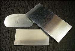 Clay Tools- Set of Three Steel Scrapers