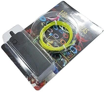 Sandra Shop 1m 3ft Neon Glowing Strobing Electroluminescent Robbin El Tape Wire