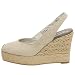 thumbnail: Kenzie Women's Feature Platform Wedge,Silver,9.5 M from Kenzie