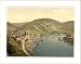 Bernkastel (Bernkastel-Kues) and Burg Landshut Moselle valley of Germany, c. 1890s, (S) Library Image