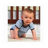 Bella Infant 100% Cotton 5.8 oz infant bodysuit w/lapped shoulders