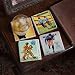 University of Michigan Vintage Football Marble Coasters