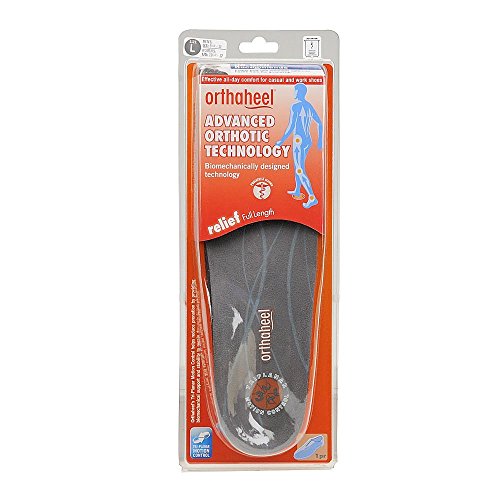 Relief Full Length Orthotic Insole - XS