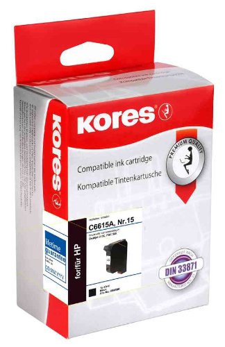 Kores wiederbefüllte hp-Tintenpatrone CB337EE, farbig
