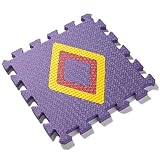 10 Piece Puzzle Mat Shapes Foam Play Mat