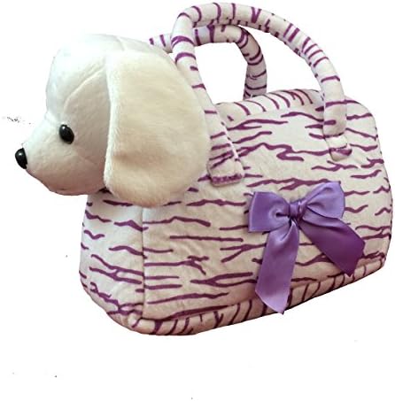 Plush Puppy Dog with Carrier