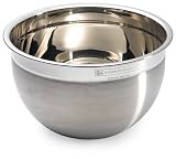 Gourmet Standard 3.5 Quart Stainless Steel Mixing Bowl with Rolled Edge - MB120R