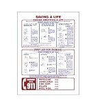 Save-A-Life CPR Durable Plastic Sign