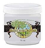 Sogo Shea Butter - 100% Raw and Unrefined Shea Butter. Skincare the Whole Family Can Trust. Certified Organic Shea Butter. For Dry Skin - No Chemicals. Easy to Use 16 Oz Jar. High in Vitamins A & E for Anti-wrinkle, Blemishes, Rashes, Burns, Itching and Stretch Marks for Expectant Mommies. Great for DIY Soaps, Body Butters, Lotions Etc. Buy 2 and Get Free Shipping. Money Back-30 Day 'Satisfaction Guarantee'