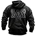 Grunt, Blood Sweat Sacrifice Dark Grey Hoodie (2X)