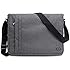 Casecrown MacBook Pro / Air 13" CaseCrown Campus Horizontal Messenger Bag, Charcoal Gray(CC-MI-4869C)